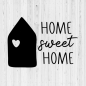 Preview: Vinyl Sticker Home sweet home